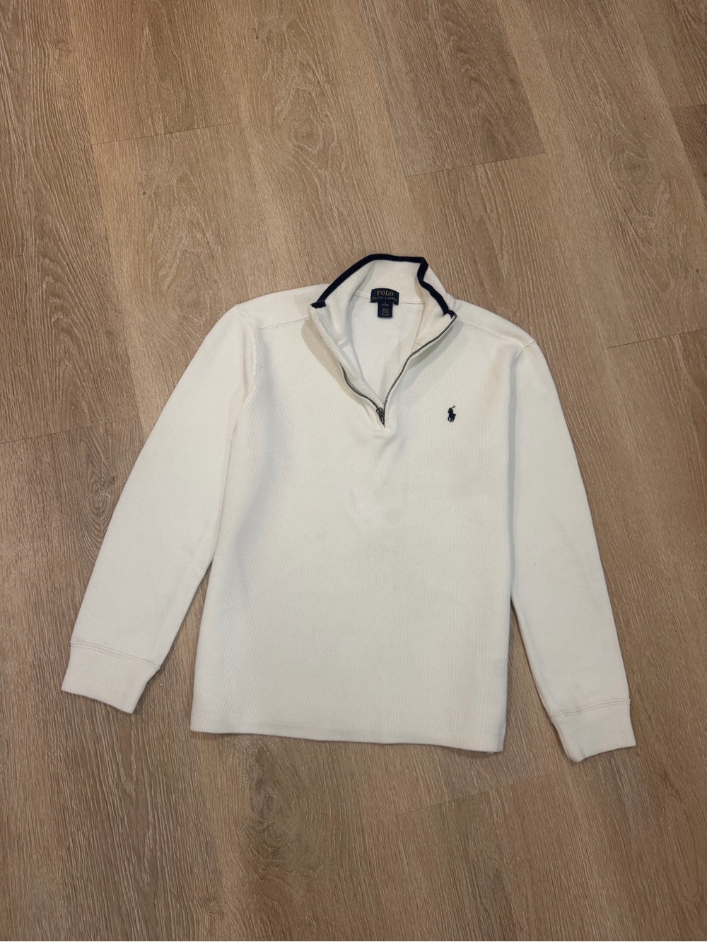 Polo Ralph Lauren Boys Cotton Sweater Quarter-Zip Long Sleeve 14-16 years